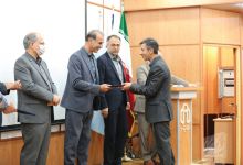 گزارش تصویری مراسم تجلیل از کارکنان نمونه 1400
